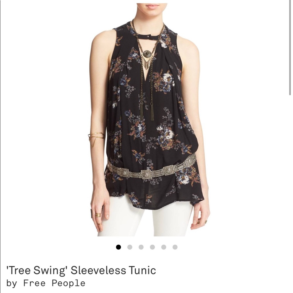 Tree swing sleeveless Tunic